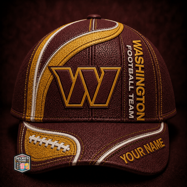 ELITE EDITION - NEW CUSTOMIZED NFL12 WTC WASHINGTON COMMANDERS CLASSIC CAP
