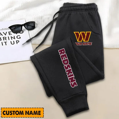 SPECIAL EDITION - NEW CUSTOMIZED NFL12 WTC WASHINGTON COMMANDERS SWEATPANTS