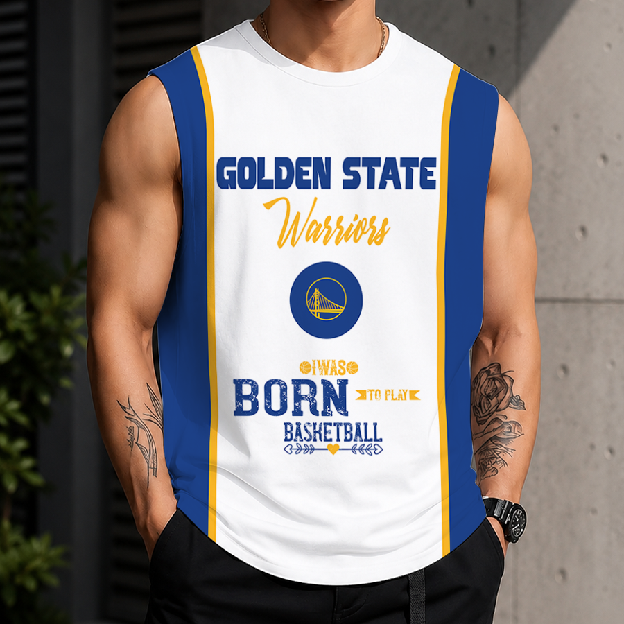 [HOT DEAL] NEW CUSTOMIZED NBA12 GSW GOLDEN STATE WARRIORS TANK TOP