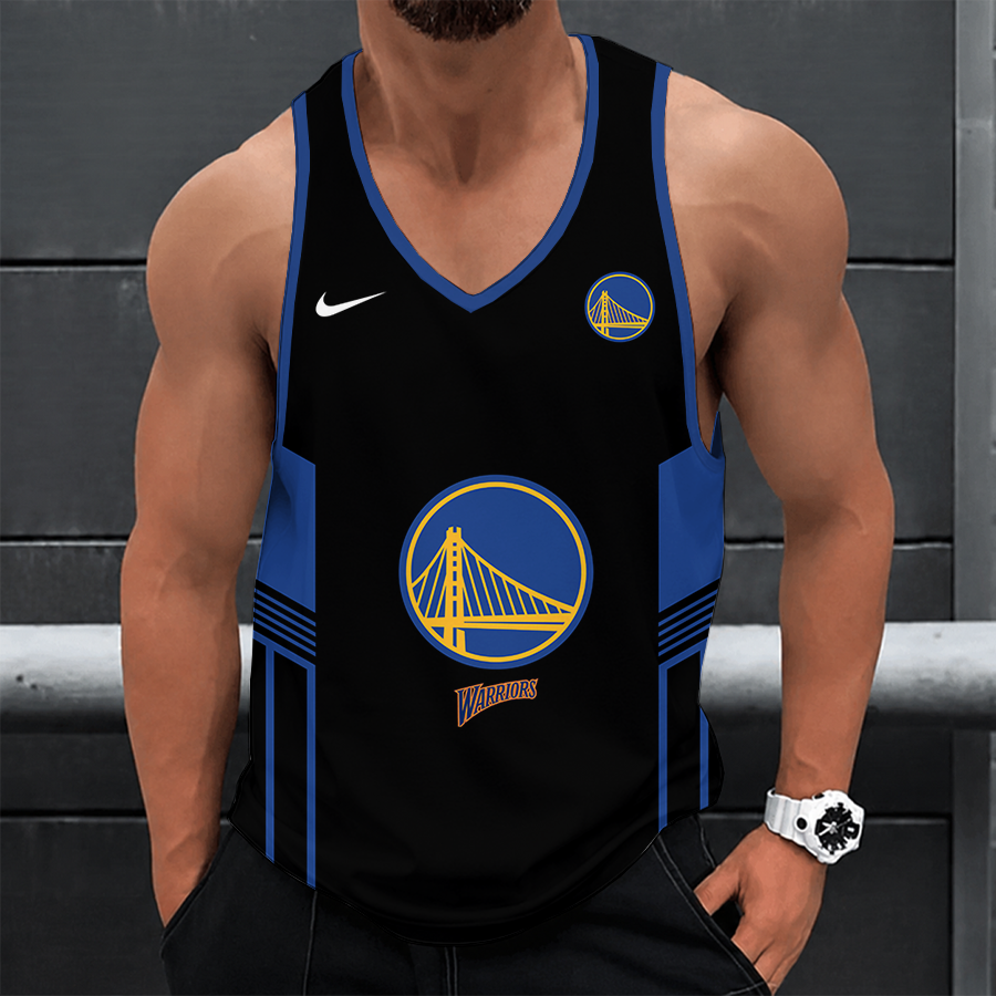 [HOT DEAL] NEW CUSTOMIZED NBA12 GSW GOLDEN STATE WARRIORS UNISEX TANK TOP