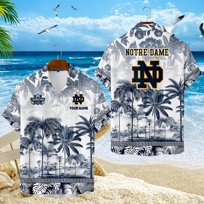 LIMITED EDITION - NEW CUSTOMIZED MFF12 NFI NOTRE DAME FIGHTING IRISH UNISEX HAWAIIAN SHIRT