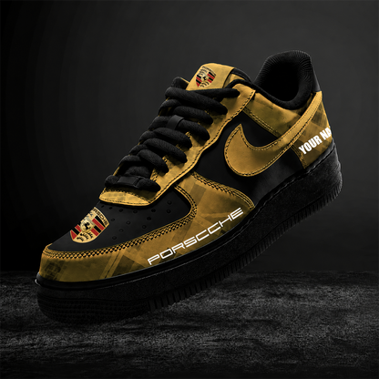LIMITED RUN - NEW CUSTOMIZED F112 AG PORSCHE AF1 SNEAKERS