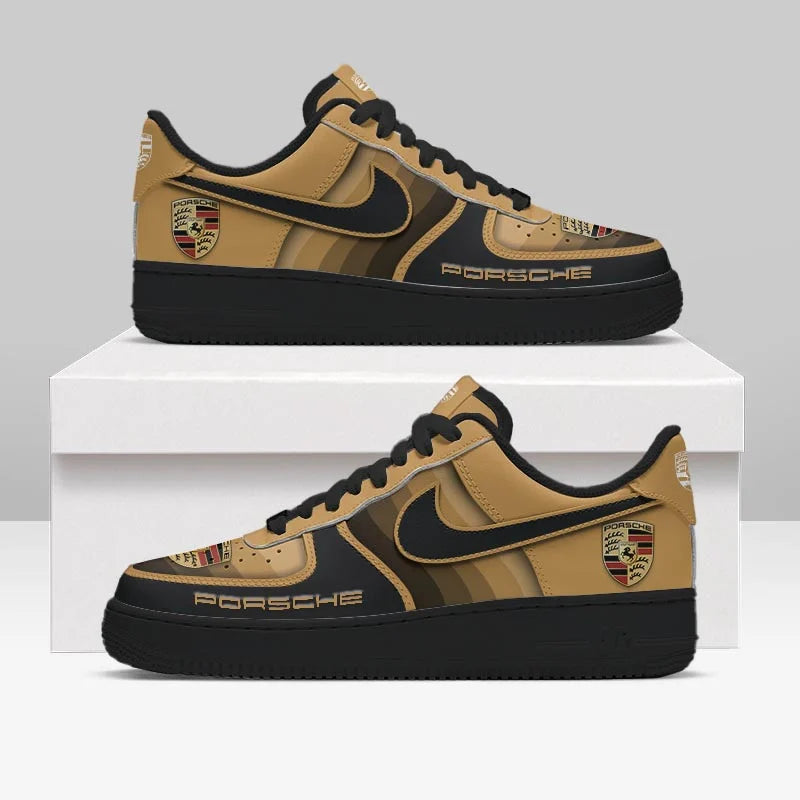 LIMITED RUN - NEW CUSTOMIZED F112 AG PORSCHE AF1 SNEAKERS