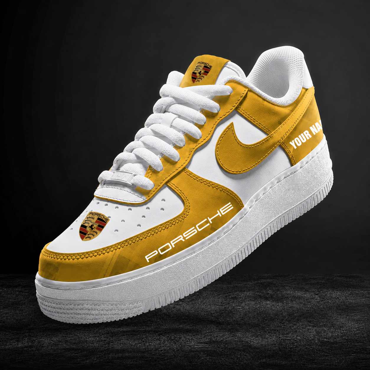 LIMITED RUN - NEW CUSTOMIZED F112 AG PORSCHE AF1 SNEAKERS