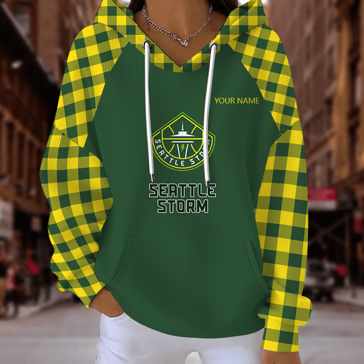 [FAN FAVORITE] NEW CUSTOMIZED WNBA12 STS SEATTLE STORM RIBBED HOODIE & SWEATSHIRT