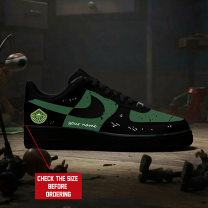 [FAN FAVORITE] NEW CUSTOMIZED WNBA12 STS SEATTLE STORM AF1 SHOES