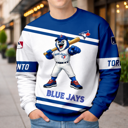 LIMITED EDITION - NEW CUSTOMIZED MLB12 TBJ TORONTO BLUE JAYS UNISEX T-SHIRT, HOODIE & JACKETS