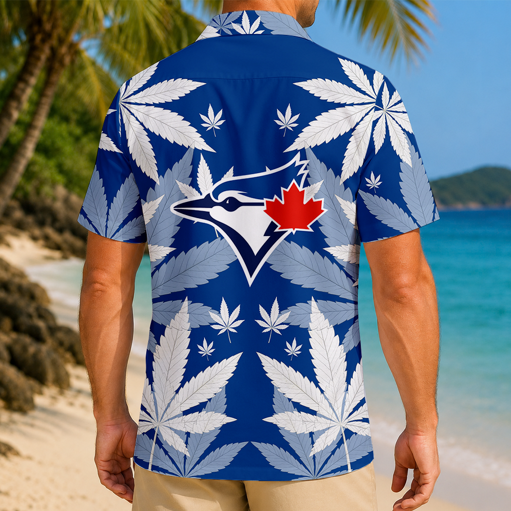 LIMITED EDITION - NEW CUSTOMIZED MLB12 TBJ TORONTO BLUE JAYS UNISEX HAWAIIAN SHIRT