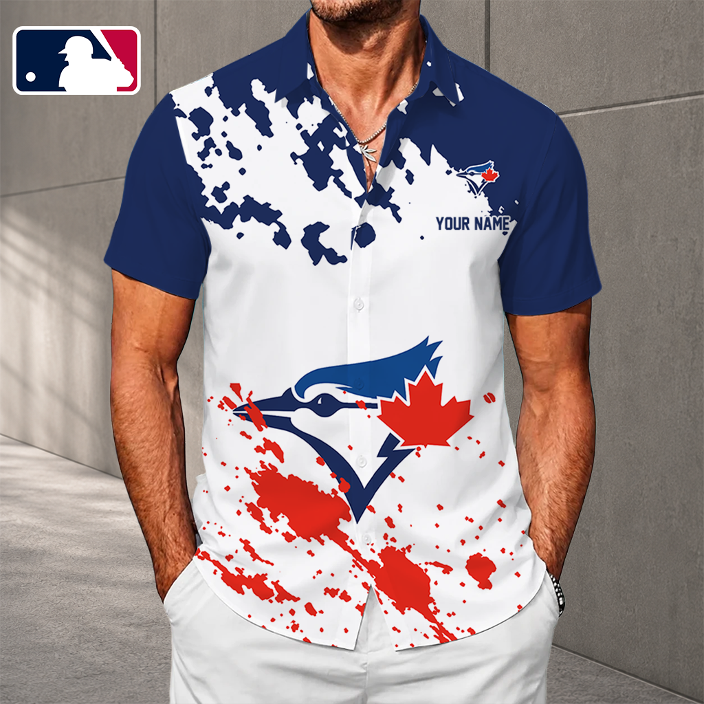 LIMITED EDITION - NEW CUSTOMIZED MLB12 TBJ TORONTO BLUE JAYS UNISEX HAWAIIAN SHIRT