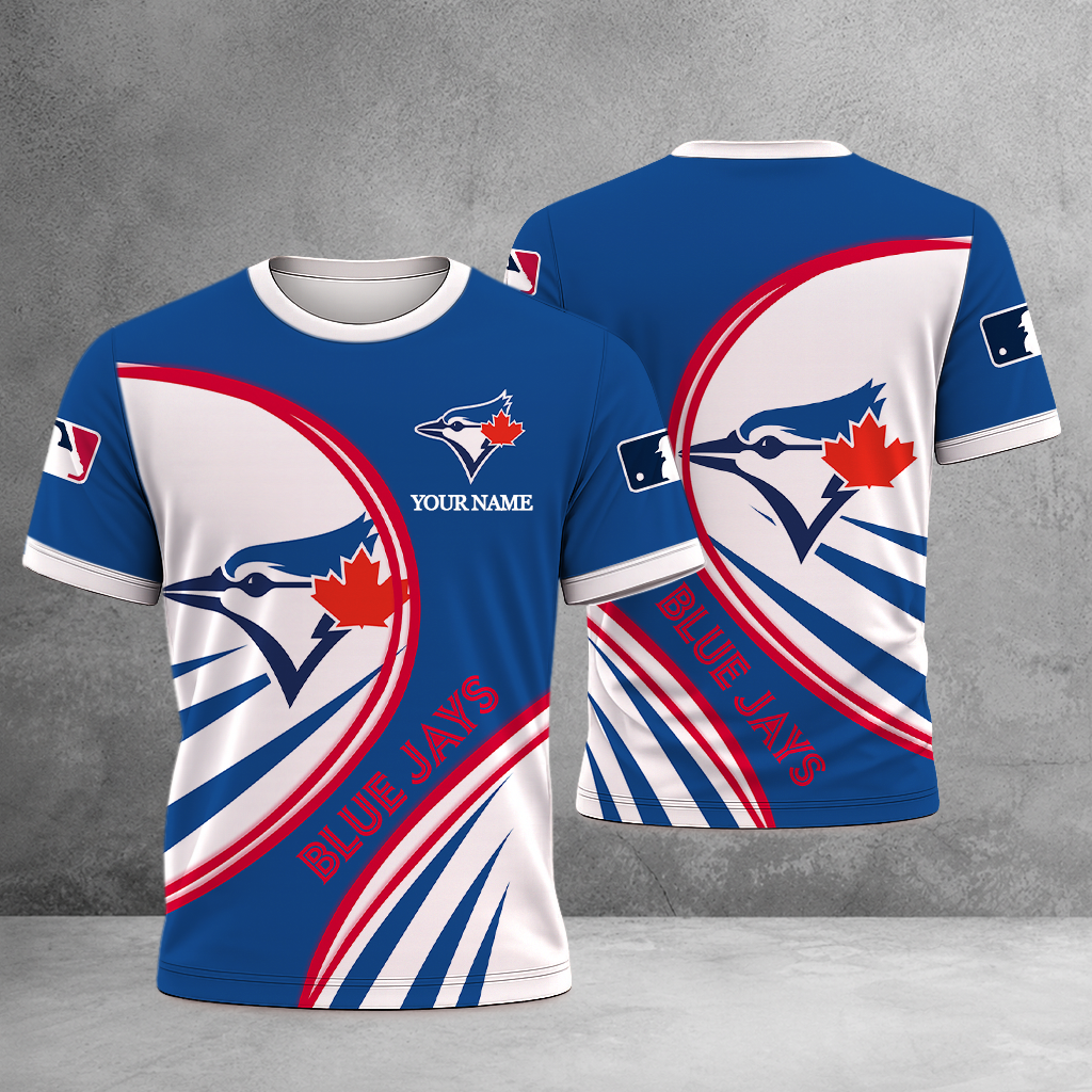 VIRAL EDITION - NEW CUSTOMIZED MLB12 TBJ TORONTO BLUE JAYS T-SHIRT, POLO SHIRT, ZIP POLO SHIRT, SWEATSHIRT, HOODIE & ZIP HOODIE