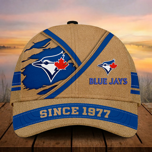 LIMITED EDITION - NEW CUSTOMIZED MLB12 TBJ TORONTO BLUE JAYS CLASSIC CAP