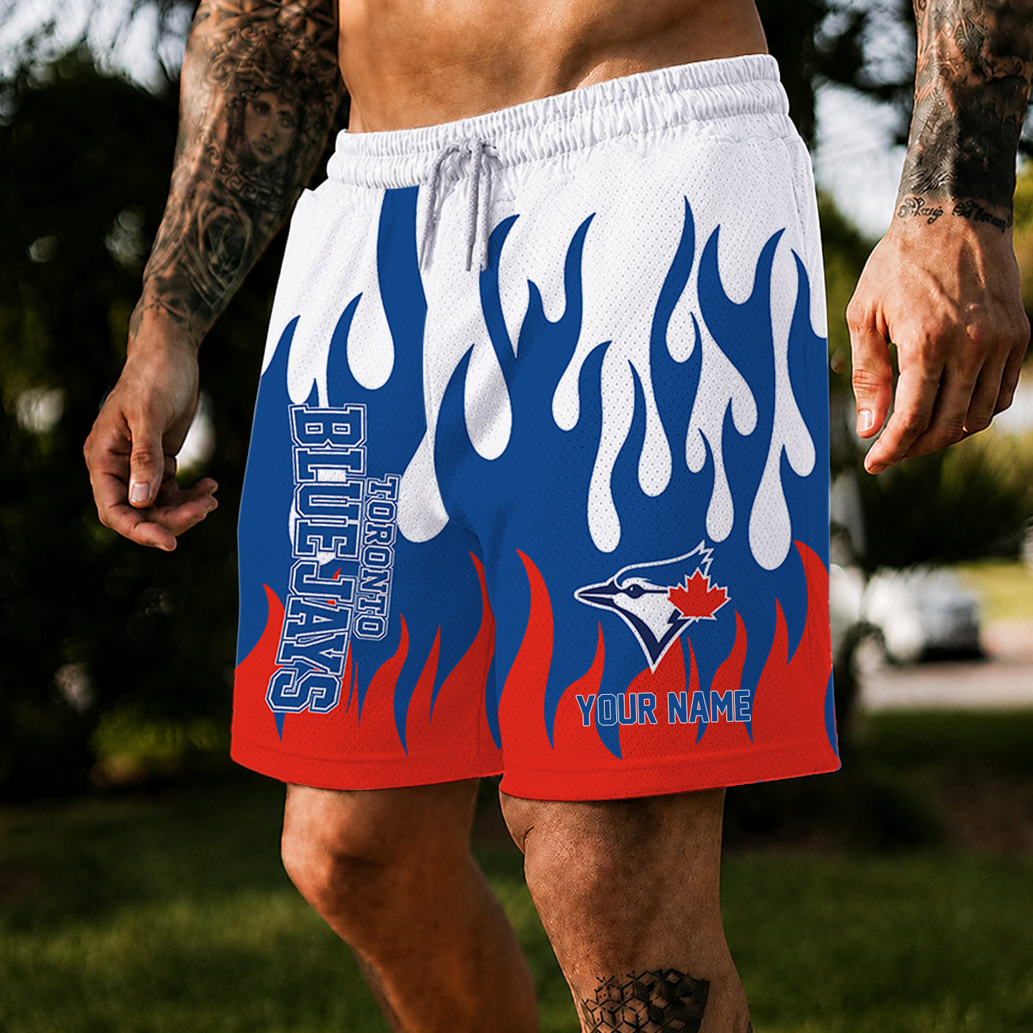 [FLASH SALE] NEW CUSTOMIZED MLB12 TBJ TORONTO KHAKI JAYS SHORT PANTS
