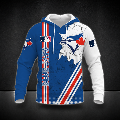 LIMITED EDITION - NEW CUSTOMIZED MLB12 TBJ TORONTO BLUE JAYS T-SHIRT, POLO SHIRT, ZIP POLO SHIRT, SWEATSHIRT, HOODIE & ZIP HOODIE