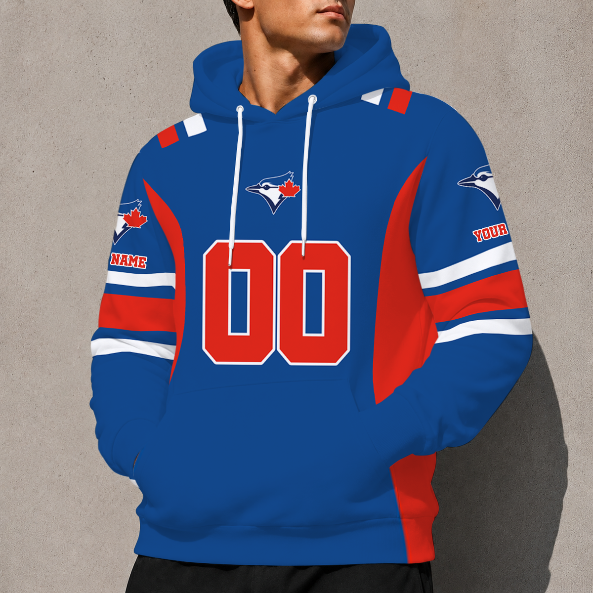 SPECIAL EDITION - NEW CUSTOMIZED MLB12 TBJ TORONTO BLUE JAYS HOODIE, ZIP HOODIE, T-SHIRT, POLO SHIRT, ZIP POLO SHIRT & SWEATSHIRT