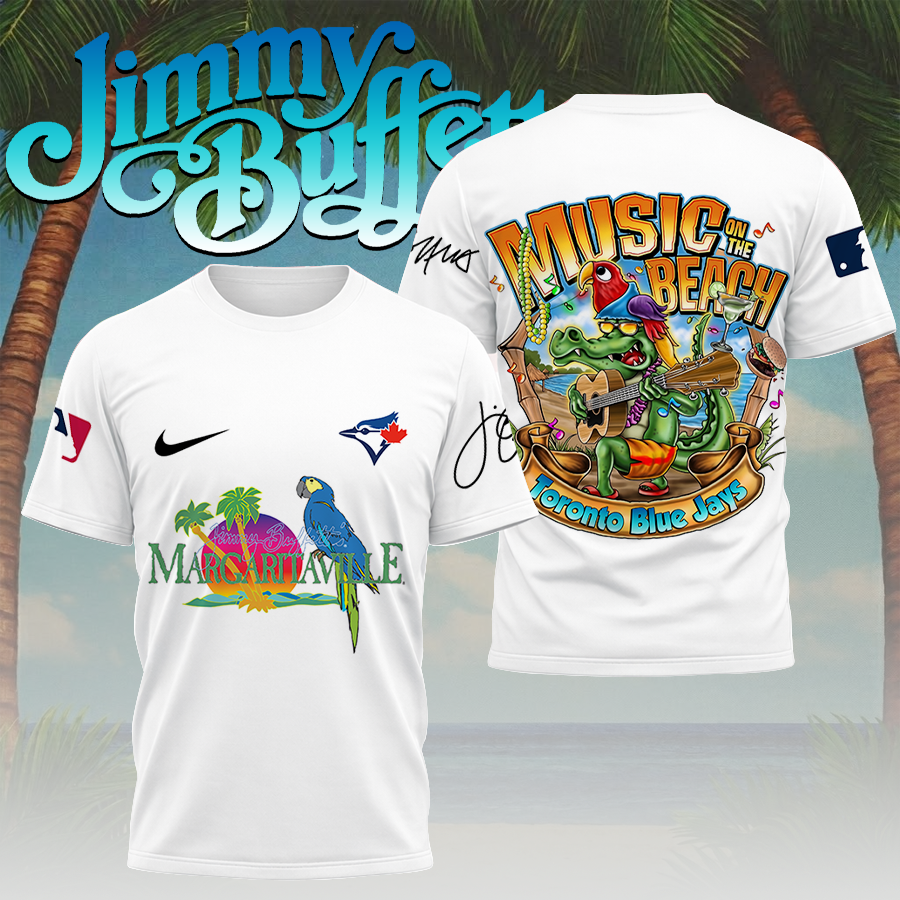 LIMITED EDITION - NEW CUSTOMIZED MLB12 TBJ TORONTO BLUE JAYS x JIMMY BUFFETT T-SHIRT, HOODIE, ZIP HOODIE