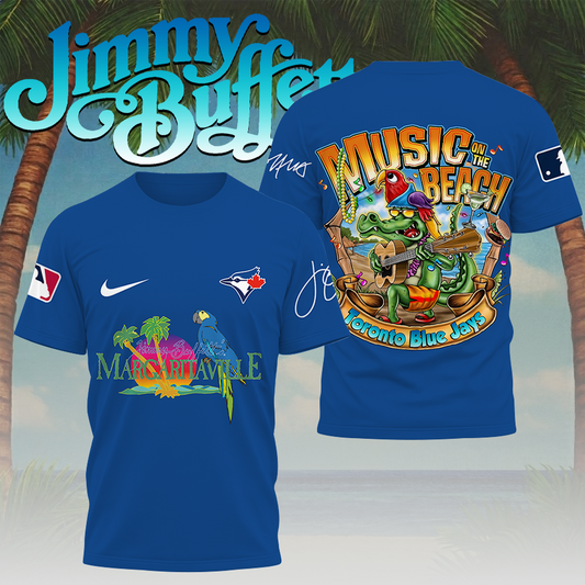 LIMITED EDITION - NEW CUSTOMIZED MLB12 TBJ TORONTO BLUE JAYS x JIMMY BUFFETT T-SHIRT, HOODIE, ZIP HOODIE