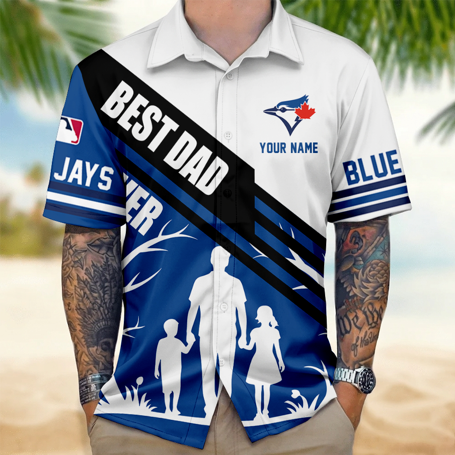 LIMITED EDITION - NEW CUSTOMIZED MLB12 TBJ TORONTO BLUE JAYS UNISEX HAWAIIAN SHIRT