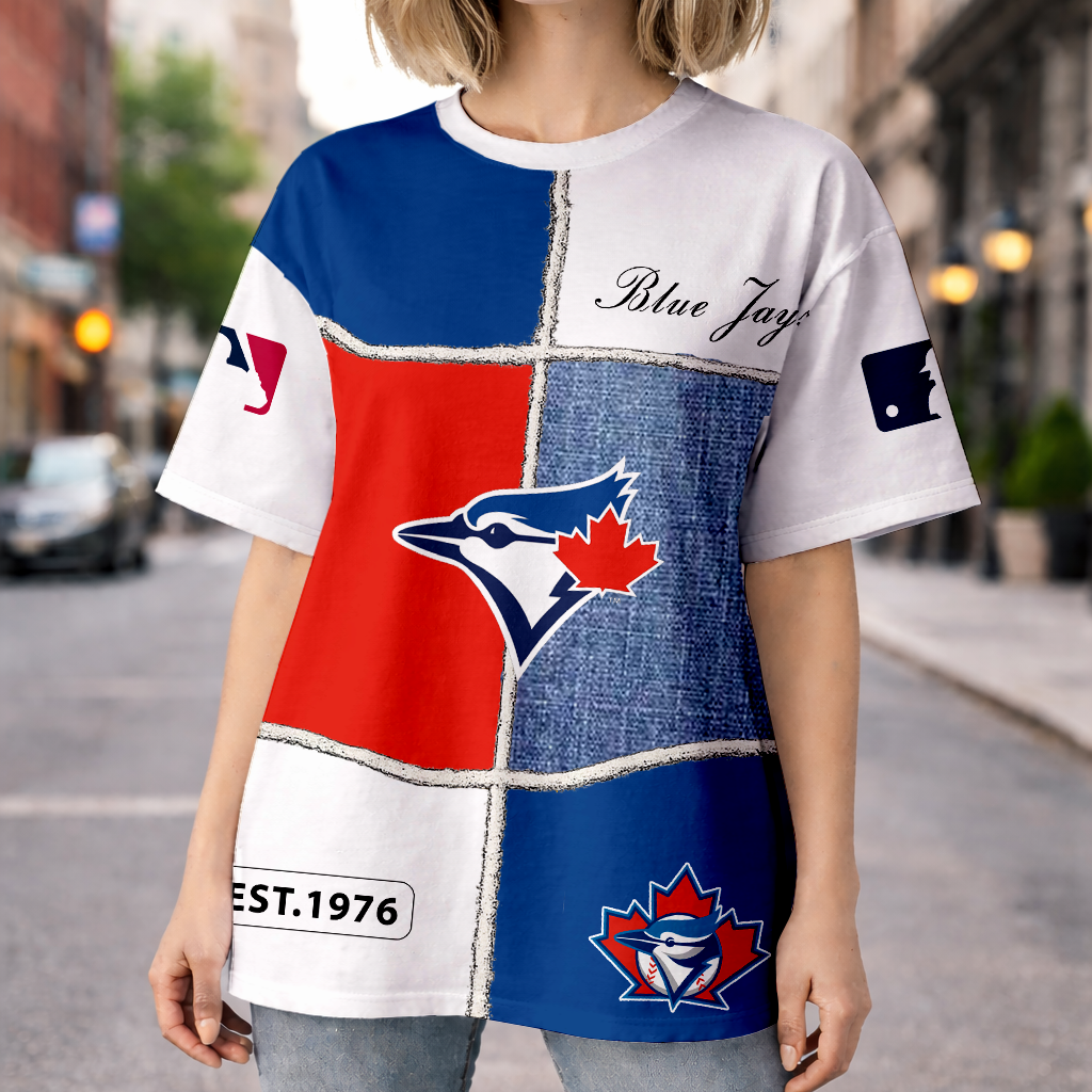 LIMITED EDITION - NEW CUSTOMIZED MLB12 TBJ TORONTO BLUE JAYS UNISEX T-SHIRT, POLO, HOODIE & JACKETS