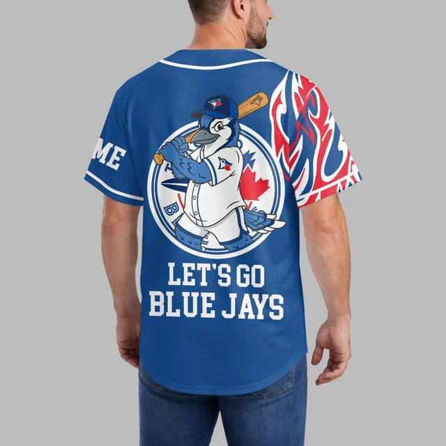 [FLASH SALE] NEW CUSTOMIZED MLB12 TBJ TORONTO BLUE JAYS BASEBALL JERSEY
