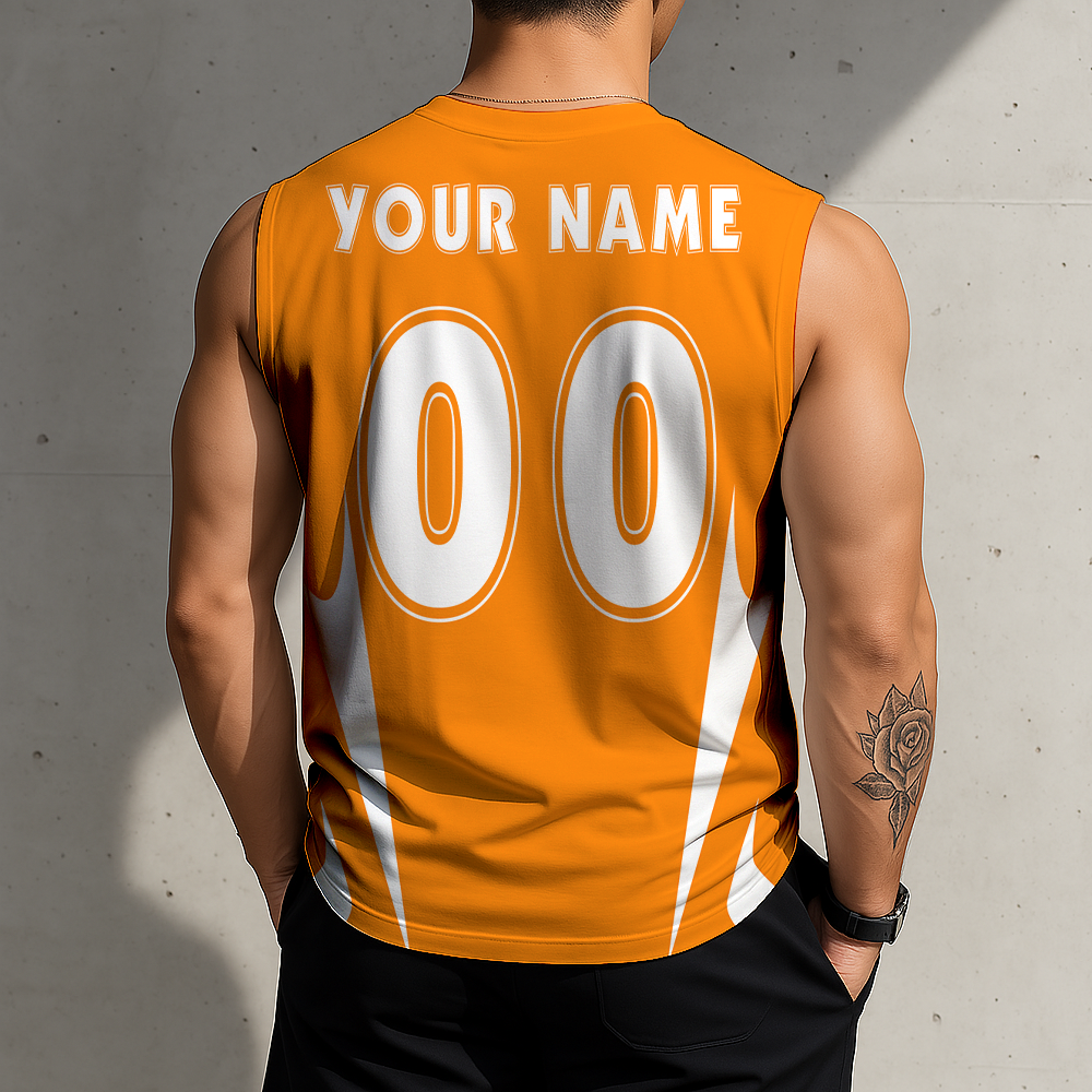 LIMITED DROP - NEW CUSTOMIZED | NCAA CWS12 TNV TN VOLUNTEERS MEN'S GYM SHIRT