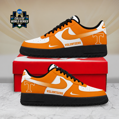SPECIAL EDITION - NEW CUSTOMIZED NCAA CWS12 TNV TENNESSEE VOLUNTEERS AF1 SHOES