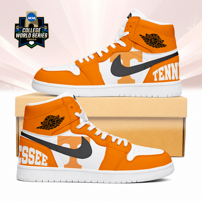 LIMITED EDITION - NEW CUSTOMIZED NCAA CWS12 TNV TENNESSEE VOLUNTEERS AIR JORDAN SNEAKERS