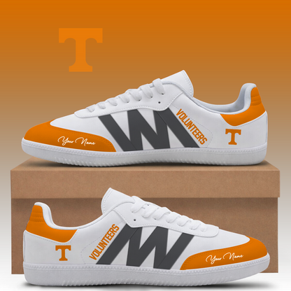 [FAN FAVORITE] NEW CUSTOMIZED NCAA CWS12 TNV TENNESSEE VOLUNTEERS CLASSIC SNEAKERS
