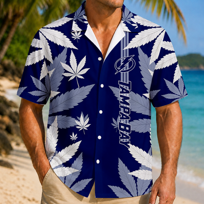 LIMITED EDITION - NEW CUSTOMIZED NHL12 TPL TAMPA BAY LIGHTNING UNISEX HAWAIIAN SHIRT