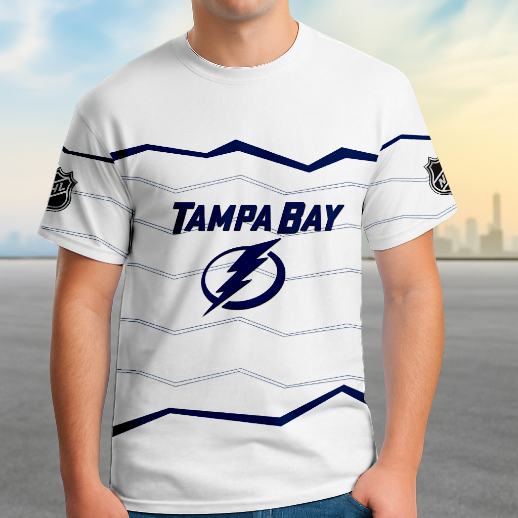 LIMITED EDITION - NEW CUSTOMIZED NHL12 TPL TAMPA BAY LIGHTNING UNISEX T-SHIRT, SWEATSHIRTS, HOODIE & JACKETS