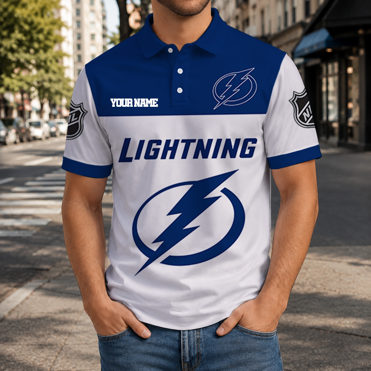 EXCLUSIVE EDITION - NEW CUSTOMIZED NHL12 TPL TAMPA BAY LIGHTNING T-SHIRT, POLO SHIRT, ZIP POLO SHIRT, SWEATSHIRT, HOODIE & ZIP HOODIE