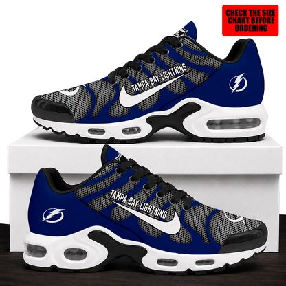 [SUPER SALE] NEW CUSTOMIZED NHL12 TPL TAMPA BAY LIGHTNING AIR MAX PLUS SNEAKERS