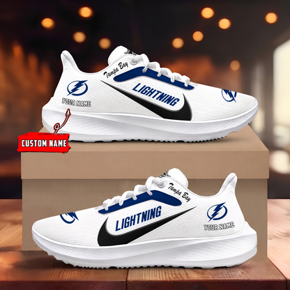 [SUPER SALE] NEW CUSTOMIZED NHL12 TPL TAMPA BAY LIGHTNING ROAD RUNNING SHOES