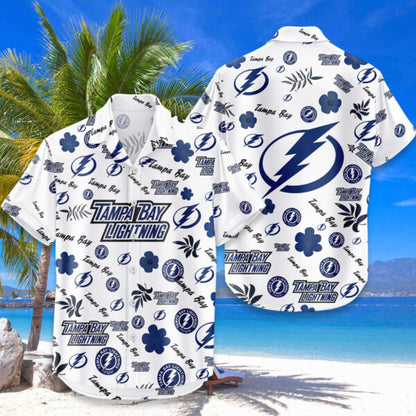 LIMITED EDITION - NEW CUSTOMIZED NHL12 TPL TAMPA BAY LIGHTNING UNISEX HAWAIIAN SHIRT
