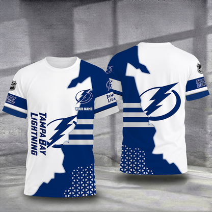 LIMITED EDITION - NEW CUSTOMIZED NHL12 TPL TAMPA BAY LIGHTNING T-SHIRT, POLO SHIRT, ZIP POLO SHIRT, SWEATSHIRT, HOODIE & ZIP HOODIE