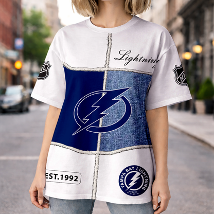 LIMITED EDITION - NEW CUSTOMIZED NHL12 TPL TAMPA BAY LIGHTNING UNISEX T-SHIRT, SWEATSHIRTS, HOODIE & JACKETS
