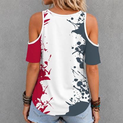 [FAN EXCLUSIVE] NEW CUSTOMIZED MLS12 TRT TORONTO FC CRISS CROSS V-NECK TOP