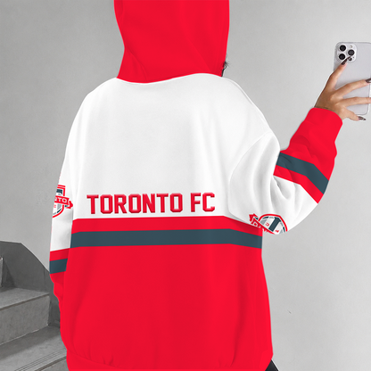 [FAN EXCLUSIVE] NEW CUSTOMIZED MLS12 TRT TORONTO FC ZIP HOODIE