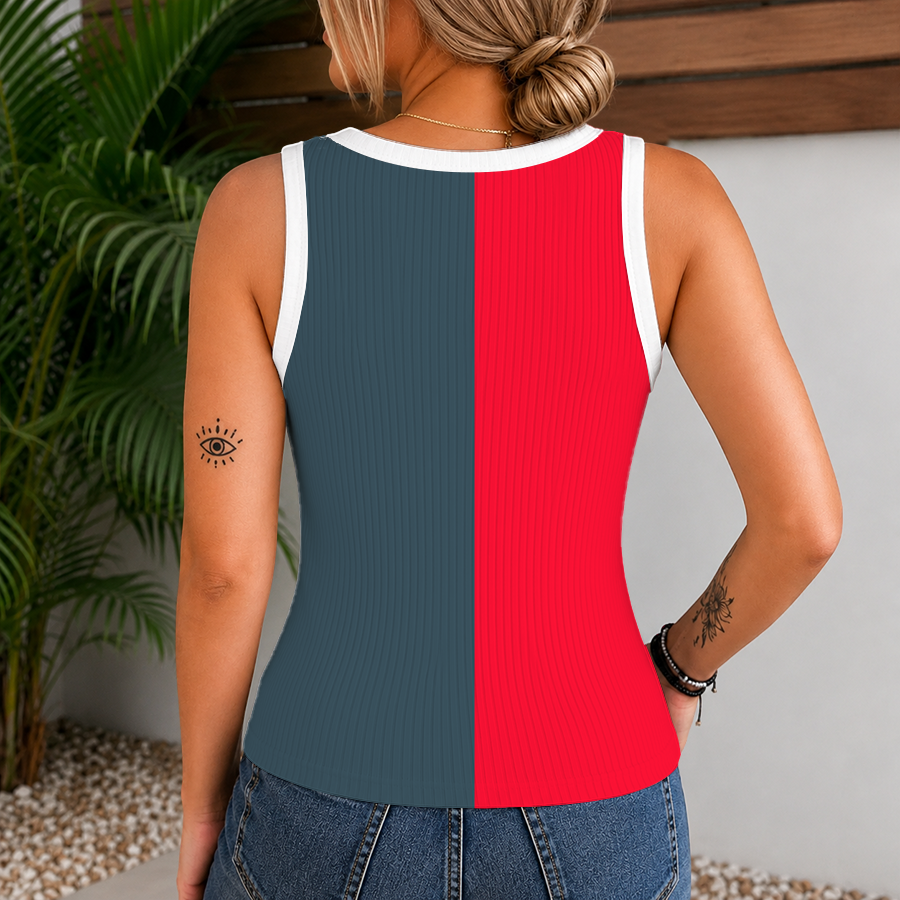 [FAN EXCLUSIVE] NEW CUSTOMIZED MLS12 TRT TORONTO FC V-NECK TANK TOP