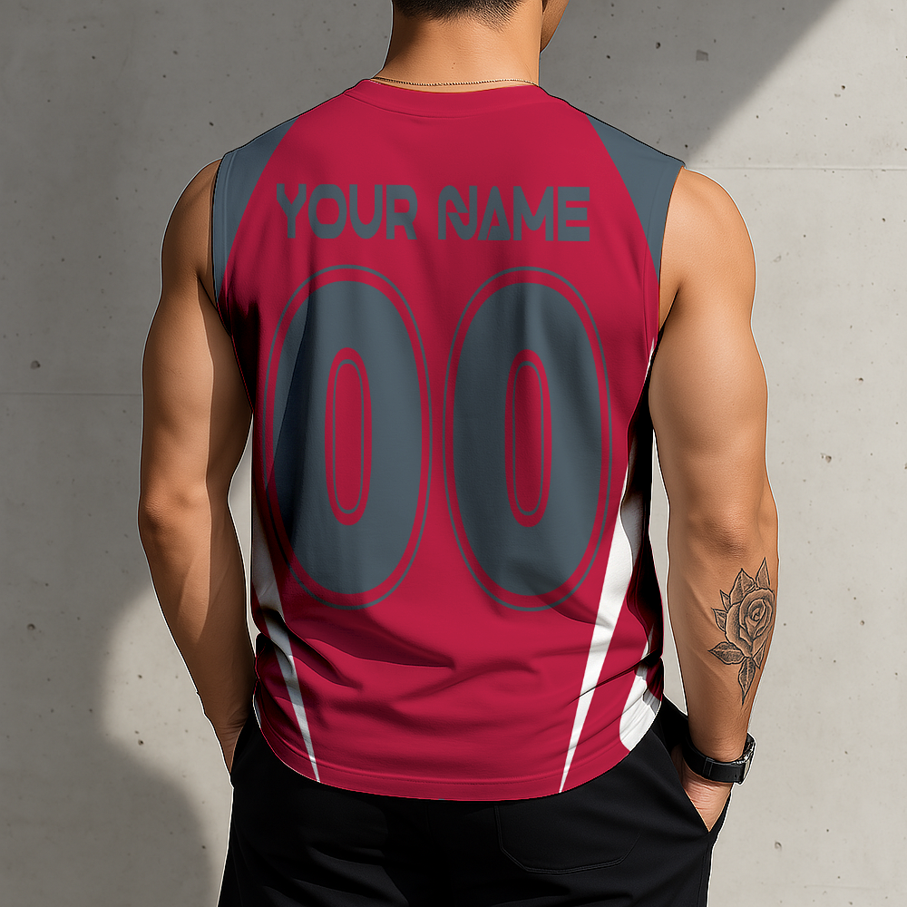 LIMITED EDITION - NEW CUSTOMIZED MLS12 TRT TORONTO FC TANK TOP & GYM SHIRT