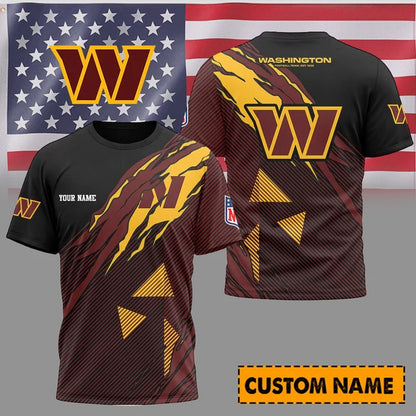 LIMITED EDITION - NEW CUSTOMIZED NFL12 WTC WASHINGTON COMMANDERS T-SHIRT, POLO SHIRT, ZIP POLO SHIRT, SWEATSHIRT, HOODIE & ZIP HOODIE