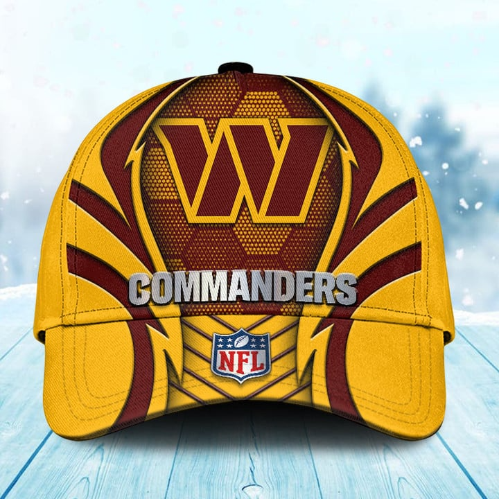 LIMITED EDITION - NEW CUSTOMIZED NFL12 WTC WASHINGTON COMMANDERS CLASSIC CAP