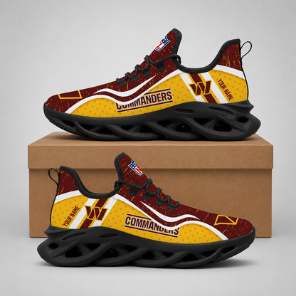 SPECIAL EDITION - NEW CUSTOMIZED NFL12 WTC WASHINGTON COMMANDERS MAX SOUL SHOES