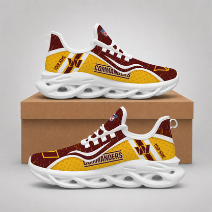 SPECIAL EDITION - NEW CUSTOMIZED NFL12 WTC WASHINGTON COMMANDERS MAX SOUL SHOES