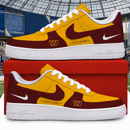 [SPECIAL OFFER] NEW CUSTOMIZED NFL12 WTC WASHINGTON COMMANDERS AF1 SHOES