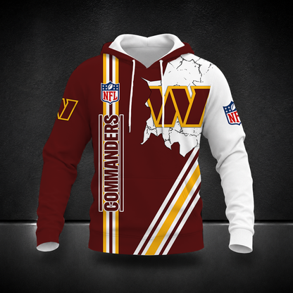 LIMITED EDITION - NEW CUSTOMIZED NFL12 WTC WASHINGTON COMMANDERS T-SHIRT, POLO SHIRT, ZIP POLO SHIRT, SWEATSHIRT, HOODIE & ZIP HOODIE