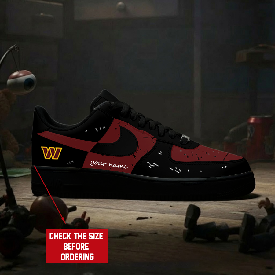 [SPECIAL OFFER] NEW CUSTOMIZED NFL12 WTC WASHINGTON COMMANDERS AF1 SNEAKERS