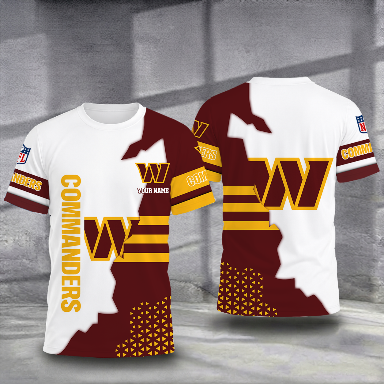 LIMITED EDITION - NEW CUSTOMIZED NFL12 WTC WASHINGTON COMMANDERS T-SHIRT, POLO SHIRT, ZIP POLO SHIRT, SWEATSHIRT, HOODIE & ZIP HOODIE