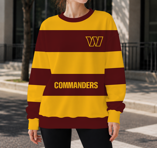 LIMITED EDITION - NEW CUSTOMIZED NFL12 WTC WASHINGTON COMMANDERS UNISEX SWEATSHIRT