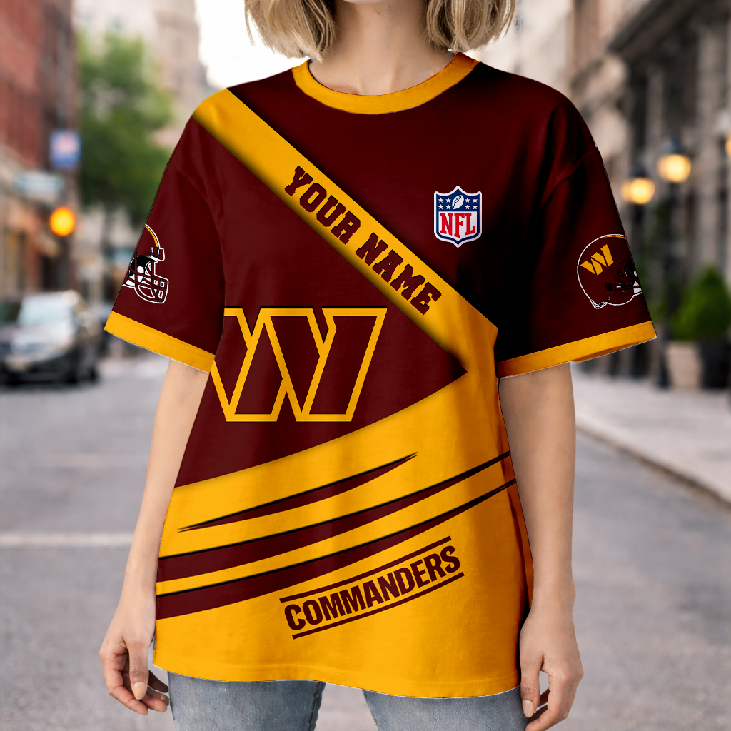 LIMITED EDITION - NEW CUSTOMIZED NFL12 WTC WASHINGTON COMMANDERS UNISEX T-SHIRT, POLO, HOODIE & JACKETS