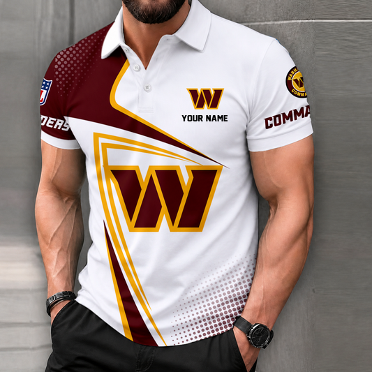 LIMITED EDITION - NEW CUSTOMIZED NFL12 WTC WASHINGTON COMMANDERS T-SHIRT, POLO SHIRT, ZIP POLO SHIRT, SWEATSHIRT, HOODIE & ZIP HOODIE